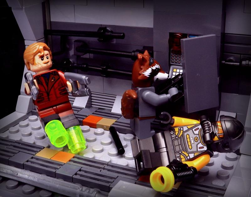 Rocket and Starlord
